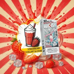 東京魔盒極冰草莓優格冰沙煙彈｜極冰清涼草莓電子煙推薦 - 東京魔盒官網